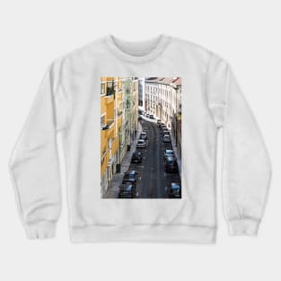 The Streets Of Lisbon - 2 © Crewneck Sweatshirt